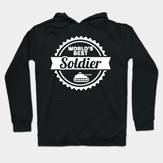 World's best Soldier Hoodie by Designzz